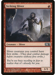 Magic: The Gathering Striking Sliver (157) Lightly Played