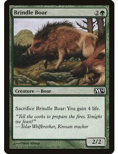 Magic: The Gathering Brindle Boar (167) Near Mint