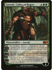 Magic: The Gathering Garruk, Caller of Beasts (172) Lightly Played