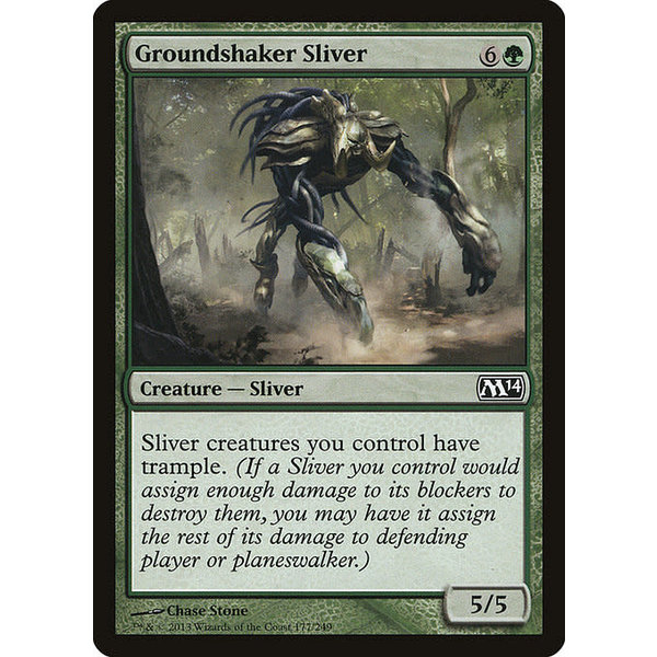 Magic: The Gathering Groundshaker Sliver (177) Lightly Played
