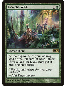Magic: The Gathering Into the Wilds (180) Lightly Played
