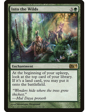 Magic: The Gathering Into the Wilds (180) Lightly Played