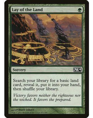 Magic: The Gathering Lay of the Land (183) Lightly Played