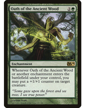 Magic: The Gathering Oath of the Ancient Wood (187) Lightly Played