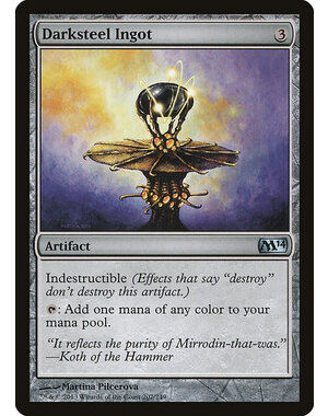 Magic: The Gathering Darksteel Ingot (207) Heavily Played