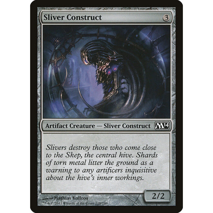 Magic: The Gathering Sliver Construct (218) Lightly Played