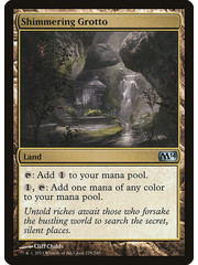 Magic: The Gathering Shimmering Grotto (229) Lightly Played Foil