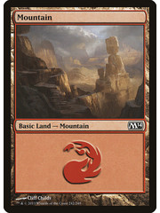 Magic: The Gathering Mountain (242) Lightly Played