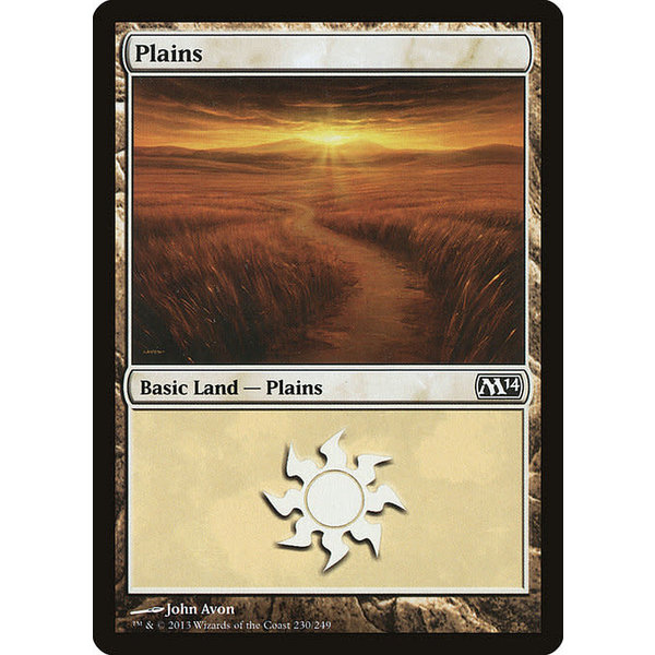 Magic: The Gathering Plains (230) Lightly Played