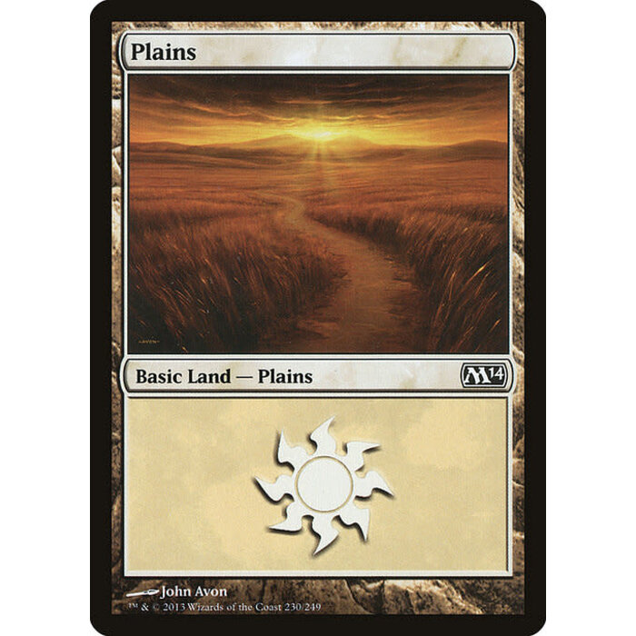 Magic: The Gathering Plains (230) Lightly Played