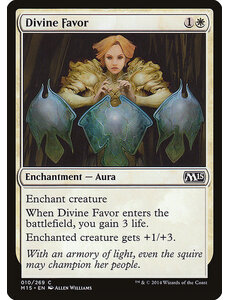 Magic: The Gathering Divine Favor (010) Lightly Played