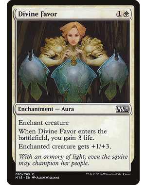 Magic: The Gathering Divine Favor (010) Lightly Played
