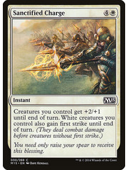 Magic: The Gathering Sanctified Charge (030) Lightly Played