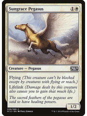 Magic: The Gathering Sungrace Pegasus (038) Lightly Played