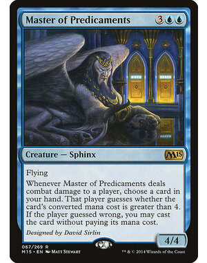 Magic: The Gathering Master of Predicaments (067) Lightly Played