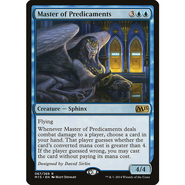 Magic: The Gathering Master of Predicaments (067) Lightly Played