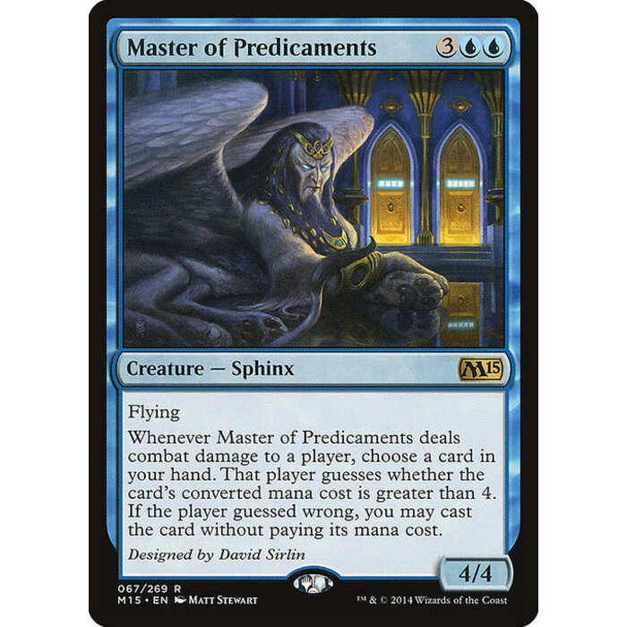 Magic: The Gathering Master of Predicaments (067) Lightly Played
