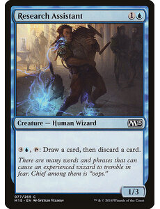 Magic: The Gathering Research Assistant (077) Lightly Played