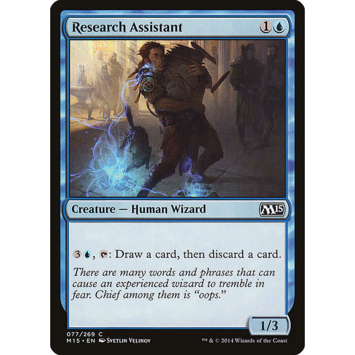 Magic: The Gathering Research Assistant (077) Lightly Played