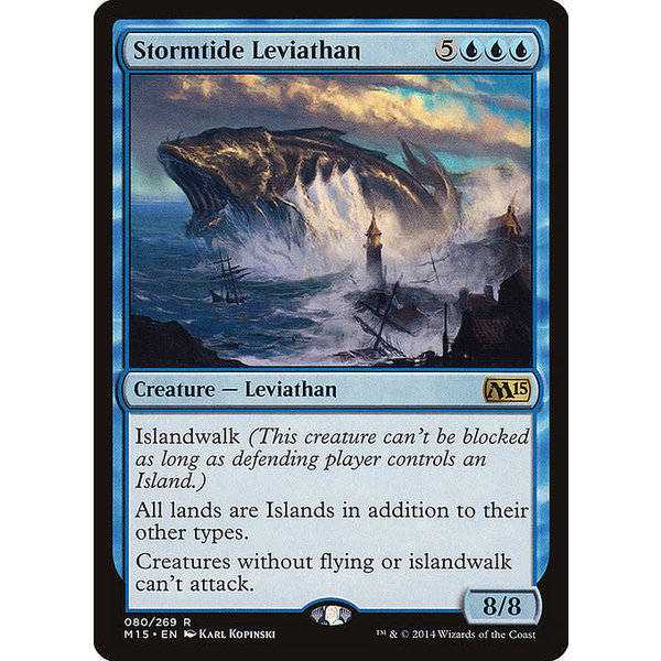 Magic: The Gathering Stormtide Leviathan (080) Lightly Played