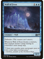 Magic: The Gathering Wall of Frost (083) Lightly Played
