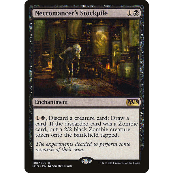 Magic: The Gathering Necromancer's Stockpile (108) Lightly Played