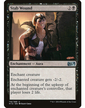 Magic: The Gathering Stab Wound (116) Lightly Played