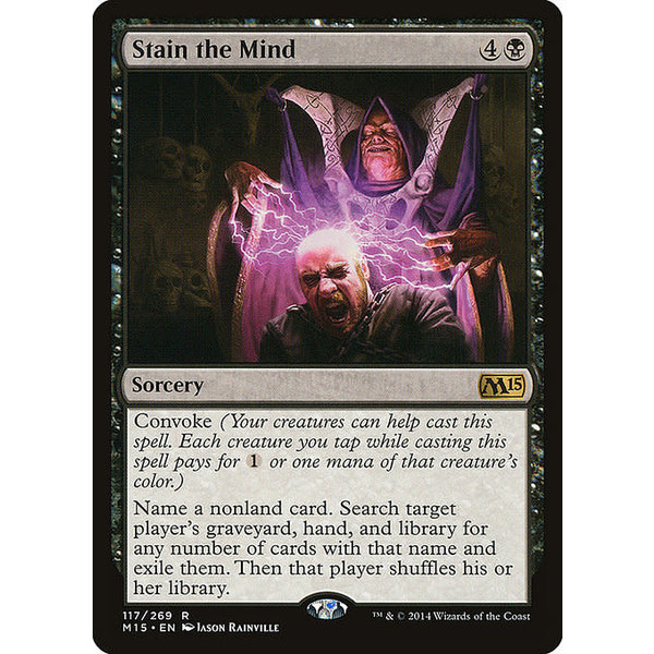 Magic: The Gathering Stain the Mind (117) Lightly Played