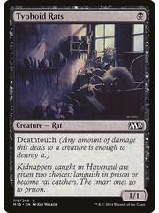 Magic: The Gathering Typhoid Rats (118) Lightly Played