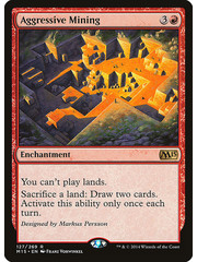 Magic: The Gathering Aggressive Mining (127) Lightly Played