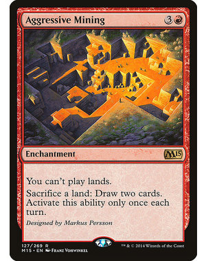 Magic: The Gathering Aggressive Mining (127) Lightly Played