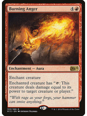 Magic: The Gathering Burning Anger (133) Lightly Played