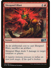 Magic: The Gathering Shrapnel Blast (161) Lightly Played Foil