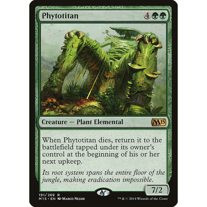 Magic: The Gathering Phytotitan (191) Lightly Played