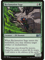 Magic: The Gathering Reclamation Sage (194) Moderately Played