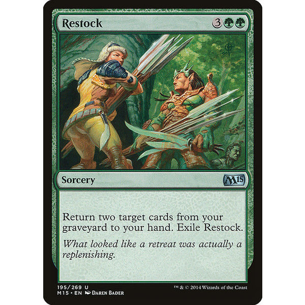 Magic: The Gathering Restock (195) Lightly Played