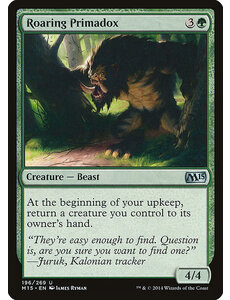 Magic: The Gathering Roaring Primadox (196) Lightly Played