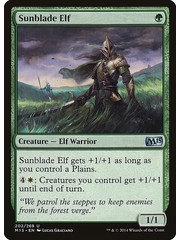 Magic: The Gathering Sunblade Elf (202) Lightly Played