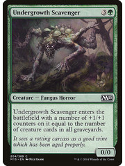 Magic: The Gathering Undergrowth Scavenger (204) Lightly Played