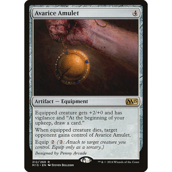 Magic: The Gathering Avarice Amulet (212) Lightly Played