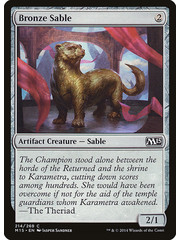Magic: The Gathering Bronze Sable (214) Lightly Played