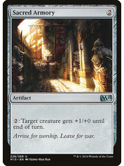 Magic: The Gathering Sacred Armory (228) Lightly Played