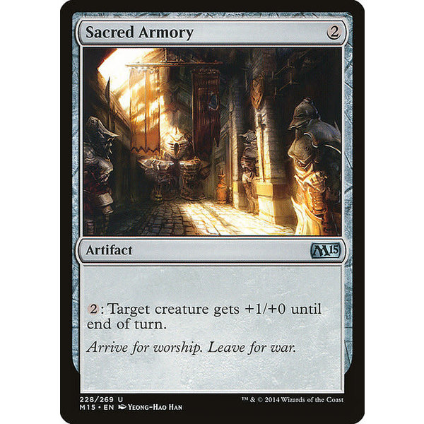 Magic: The Gathering Sacred Armory (228) Lightly Played