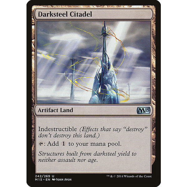 Magic: The Gathering Darksteel Citadel (242) Lightly Played