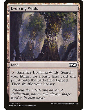 Magic: The Gathering Evolving Wilds (243) Lightly Played