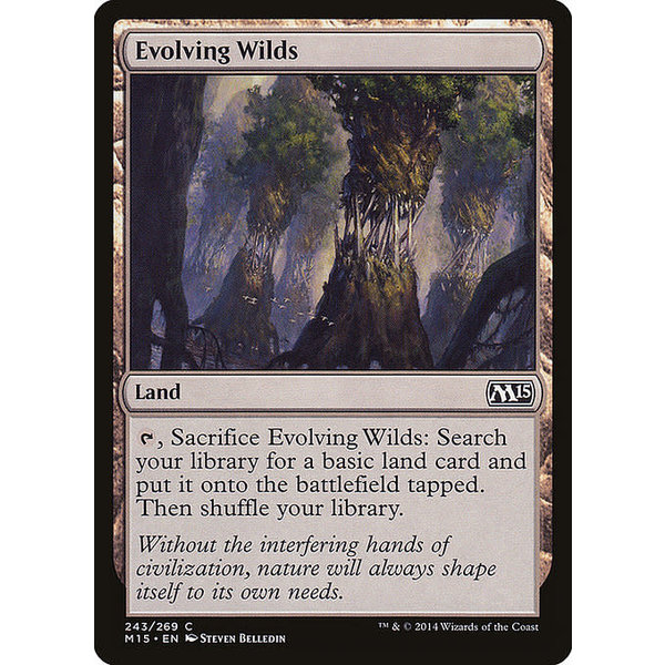 Magic: The Gathering Evolving Wilds (243) Lightly Played