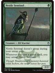 Magic: The Gathering Nettle Sentinel (182) Lightly Played