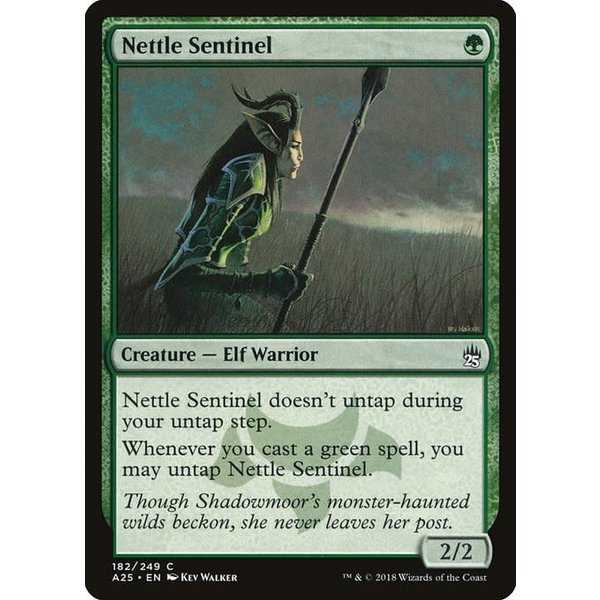 Magic: The Gathering Nettle Sentinel (182) Lightly Played