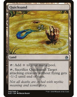 Magic: The Gathering Quicksand (245) Lightly Played Foil