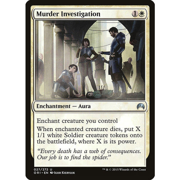 Magic: The Gathering Murder Investigation (027) Lightly Played
